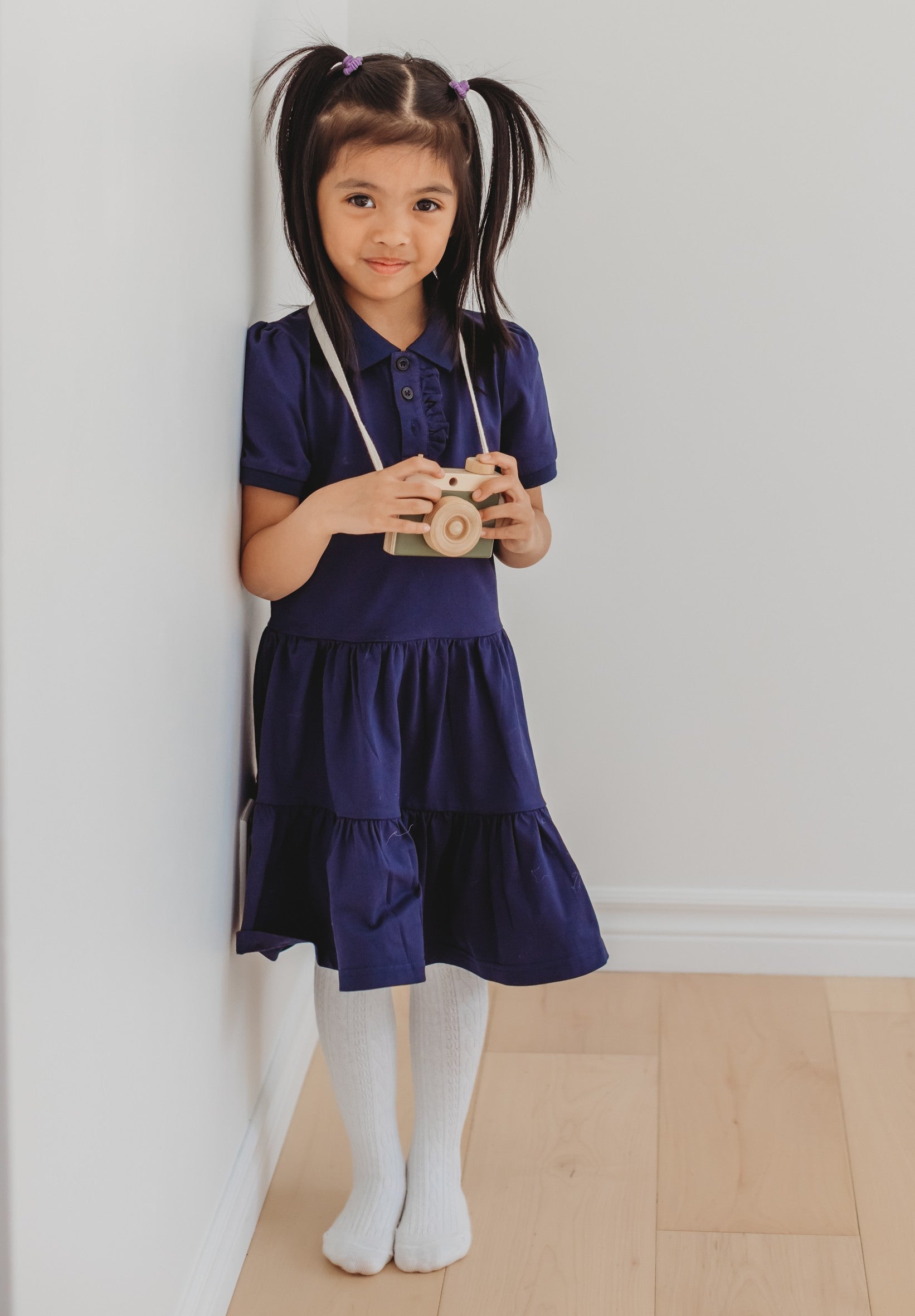 Toddlers Girls Cable Knit Seamless Leggings