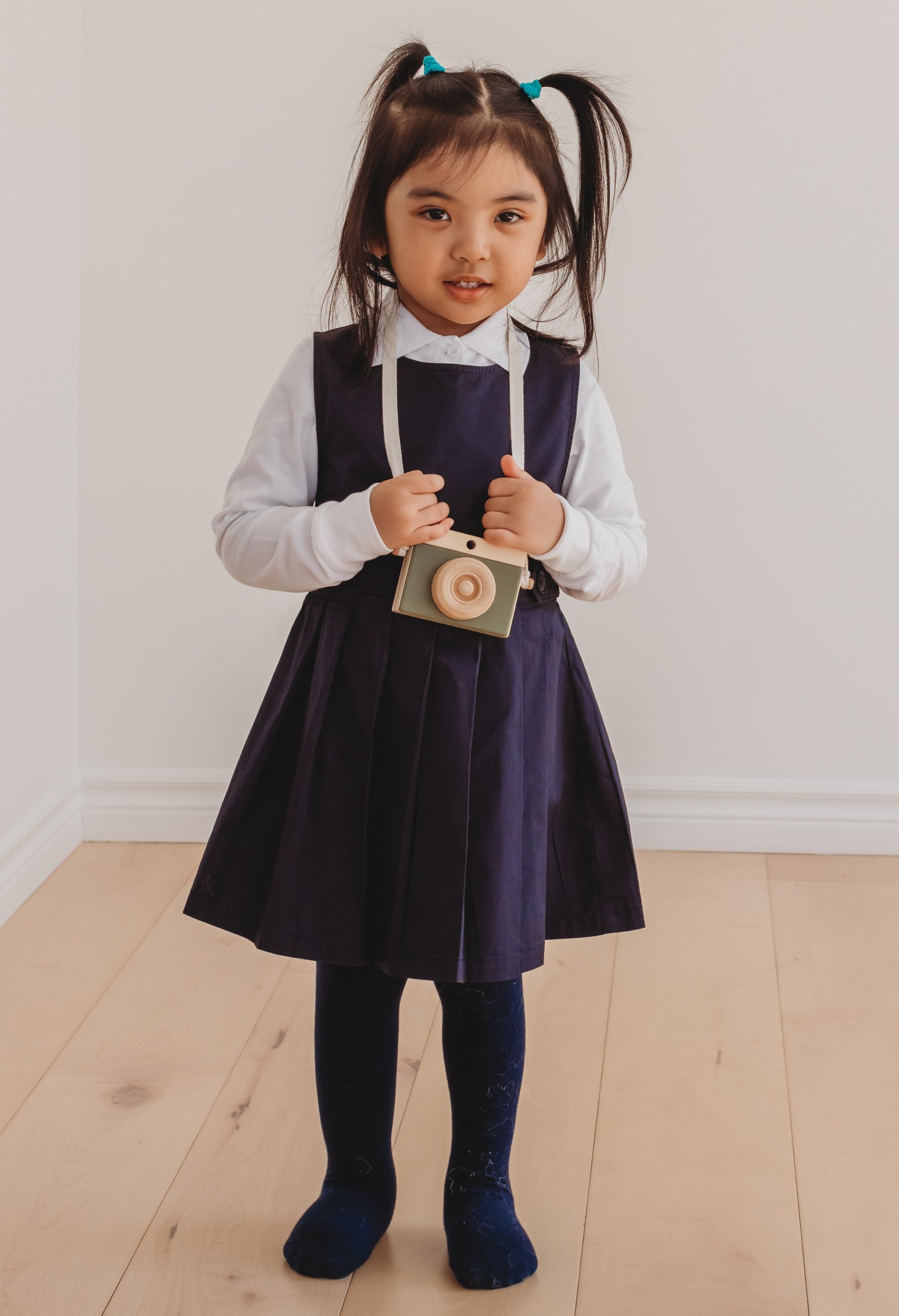 Toddlers Girls Winter Thick Cotton Solid Leggings